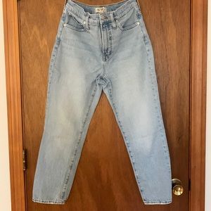 Madewell perfect vintage jeans